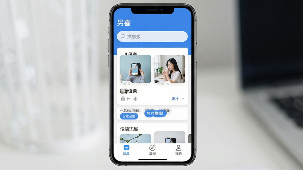 一张展示手机屏幕的图片,屏幕上显示着一个名为