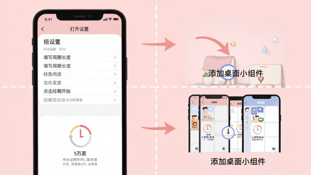 ���ڹܼ�App��ʹ�ý̳�ʾ��ͼ���ֻ���Ļ�ֲ�չʾ�����á���д���ڳ��ȡ�������ڿ�ʼ����������С����ĸ����裬���м�ͷָʾ�ͼ������˵��������ǳ��ɫ����������������ƽ�������ʸɾ�