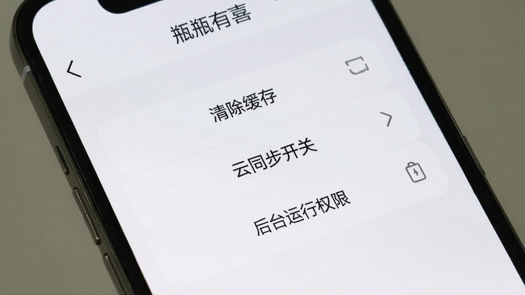 手机屏幕上显示
