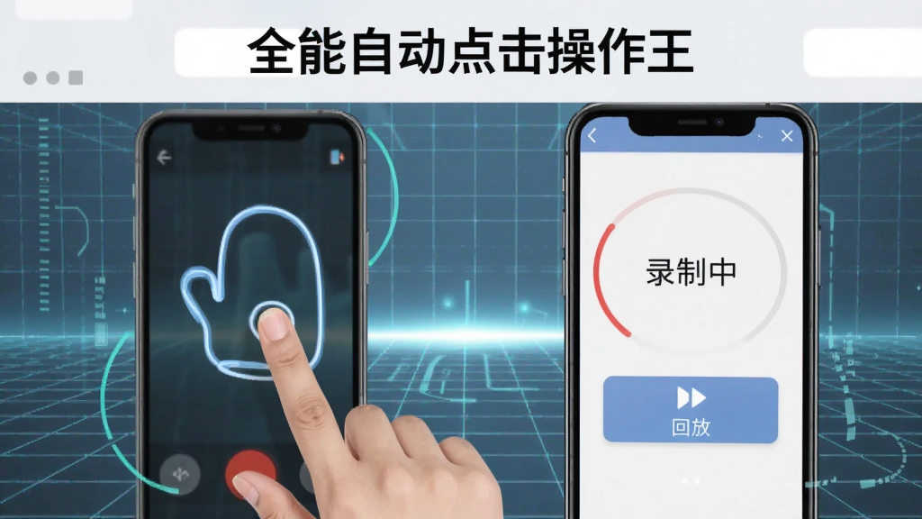 һ�š�ȫ���Զ����������������¼�ƹ��ܵ�ʾ��ͼ�������������ָ���ֻ���Ļ�ϻ����Ĺ켣�������Ҳ�������������ʾ��¼���С��͡��طš���ť�������е����ĿƼ������񣬷����ֱ�ۣ���������