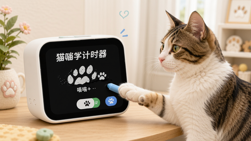 喵喵专注-宠物学习计时器 猫咪专注训练使用场景图