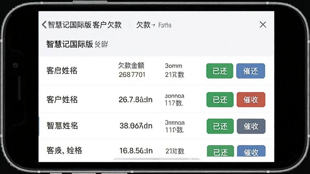 �ǻۼǹ��ʰ� �ͻ�Ƿ��������棬�ֻ���Ļ��ʾ�ǻۼǹ��ʰ��Ƿ���б�ҳ�棬ÿ����ʾ�ͻ�������Ƿ�����Ƿ���������Ҳ����ѻ��ʹ��հ�ť�������Ǹɾ��İ�ɫ������Լ���񣬻����������޶���Ԫ��