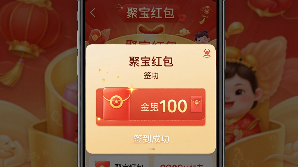 һ��չʾ�۱����ÿ��ǩ�����ܵĽ����ͼ���������ֻ���Ļ��ǩ������������Ϊ��Ļ������ʾǩ���ɹ���ʾ�ͺ���������Ǿ۱���������棬�Ű����ͻ�������Ϊϲ������ɫ��ϸ���Ϻ��ͼ����й���С��������������ʸɾ��޶���Ԫ�أ�ͼƬ�����ְ������۱�������͡�ǩ���ɹ�����