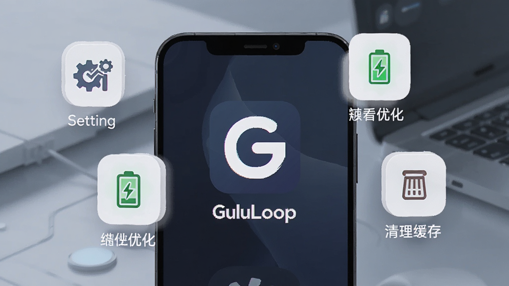 һ��GuluLoopӦ�����ֻ����������е�ʾ��ͼ���ֻ���Ļ��ʾӦ��ͼ��͡�GuluLoop�����ƣ��Ա��д������á�����Ż������������ͼ��Ư���������Ǽ��ĿƼ���񣬻��ʸɾ����޶���Ԫ�ء�
