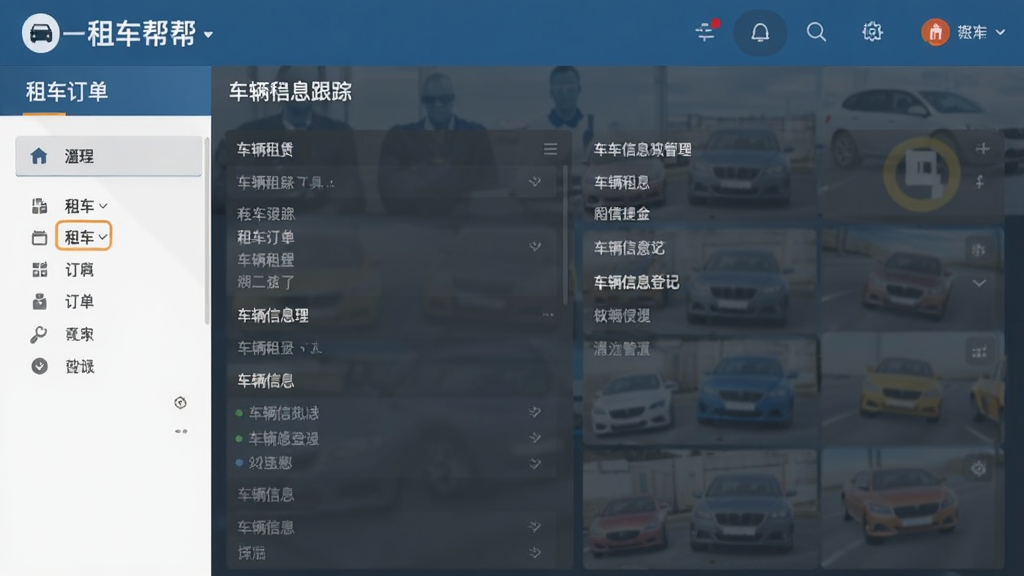 �⳵��-�������޹������� ��������ҵ��������� �⳵�������� ������Ϣ�Ǽ�