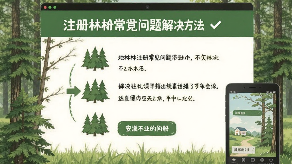 地林林注册常见问题解决方法配图