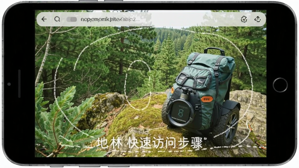 地林林快速访问步骤配图