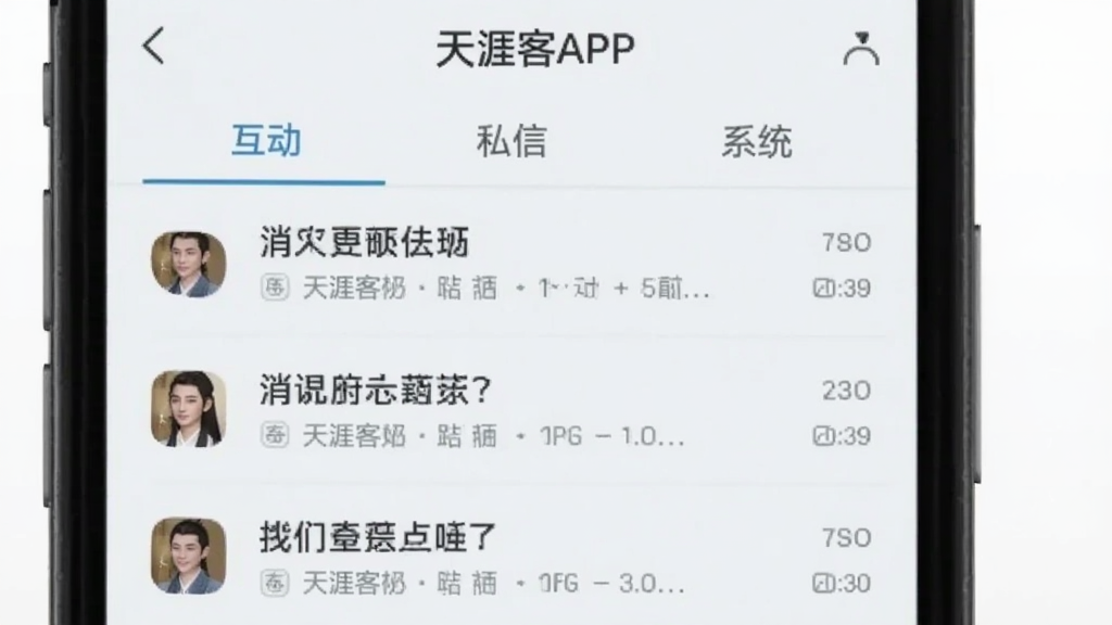 ���Ŀ�APP��Ϣ֪ͨ���棬����չʾ�ֻ���Ļ����Ϣ�б���������˽�š�ϵͳ������ǩ���࣬ÿ����ǩ���ж�Ӧ����ϢԤ��������Ϊǳɫ�������ˬ���������֡����Ŀ�APP��