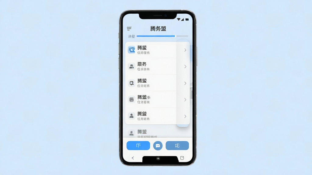 һ��չʾ����App�ڰ�׿�ֻ����������еĳ���ͼ���������ֻ���Ļ��ʾ�����б�ҳ�棬���������������н��������ײ��в�����ť������Ϊ����ɫ�������ˬ��࣬���������ɾ��޶���Ԫ�أ�ͼƬ�����ְ��������ˡ�