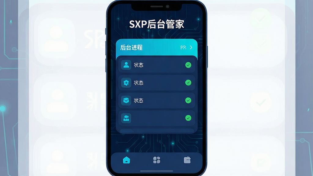 一张手机屏幕截图风格的插画,画面中央显示一个名为