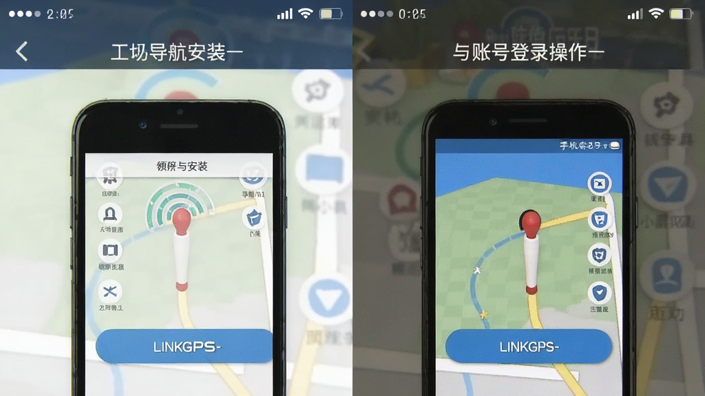 LINKGPS-�ֻ���λ�������� ���ذ�װ���˺ŵ�¼���������ͼ