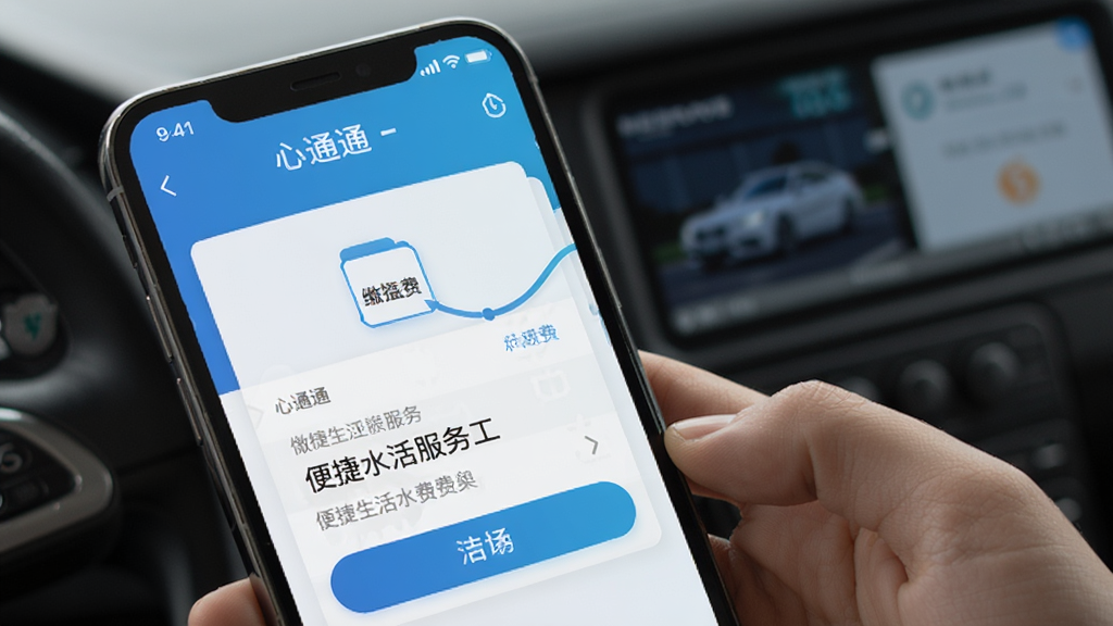 心通通-便捷生活服务工具 手机缴纳水电费操作界面