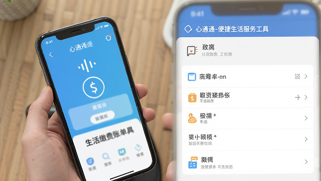 心通通-便捷生活服务工具 生活缴费账单列表页面