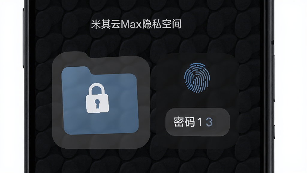 ������Max��˽�ռ����ʾ��ͼ���ֻ���Ļ��ʾһ������ͼ����ļ��У��ļ����Ա���ָ��ʶ��ͼ�����������򣬽�������ɫ���⣬������ϸ΢������������ͻ����ȫ�к�˽���ԣ��������������ֱ�ǩ��ʾ������Max��˽�ռ䣬�޶���Ԫ�ء�