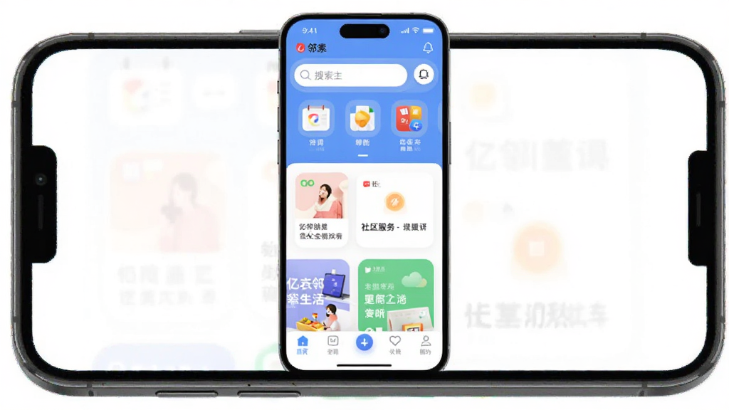 ��������App����ȫòչʾ������Ϊһ�������ֻ�����Ļ����ʾ��������App�����棬����Ϊ�����������빦��ͼ�������м�������������ڿ�Ƭ���ײ�Ϊ���������Ű�������������ִ���ƽ����ϸ��Բ����ͣ����ʸɾ��޶���Ԫ�أ����������ɱ�