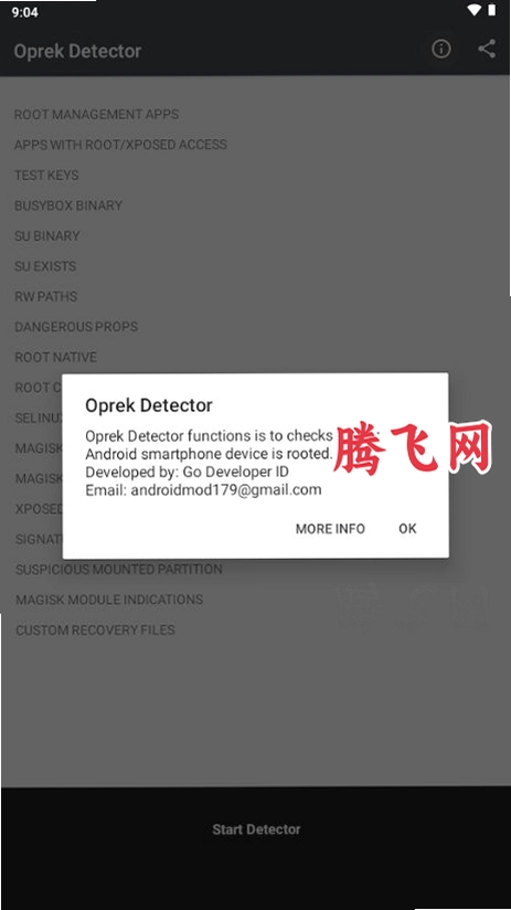 Oprek Detector���°�v0.1.1 ��׿��