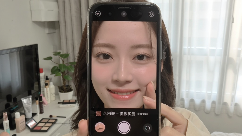 小小美吧-手机美颜工具调出自然好气色全流程实测