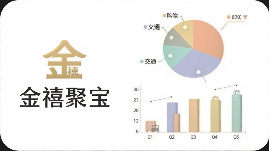 һ����Ϣͼ�����Ļ��棬��������ǽ����۱���logo�͡������۱������֣��Ҳ�չʾ��״ͼ����״ͼ��ͼ���б�ע��������ͨ������ȷ��࣬�����Ǹɾ��İ�ɫ����ɫ��ͣ�����������ݿ��ӻ����ִ��У���������������Ԫ��