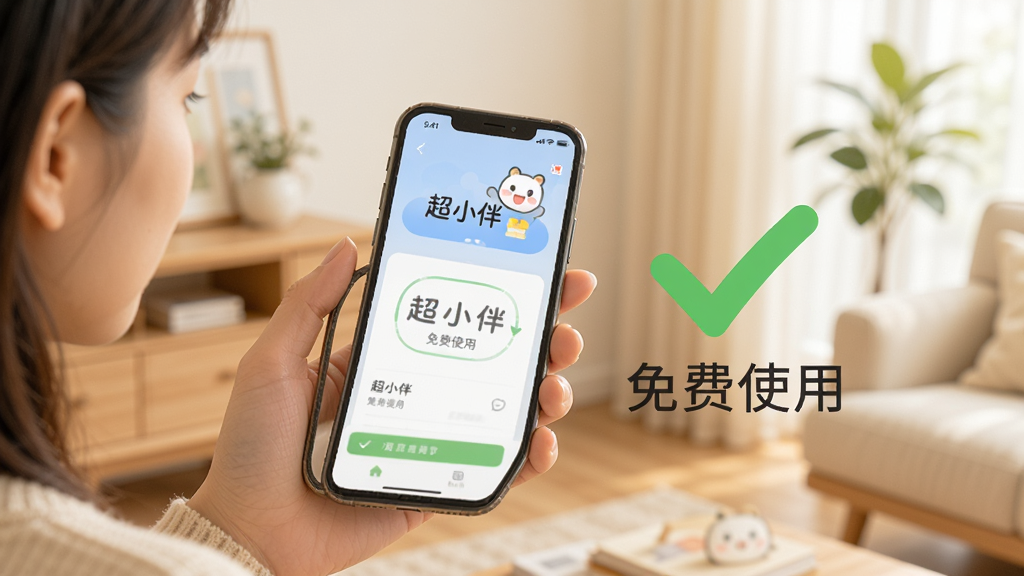 һ���û������ֻ�����Ļ����ʾ����С�顱���棬�Ա���һ����ɫ�ĶԹ����ź͡����ʹ�á�������������������죬�����ǾӼһ�����ɫ����ů�������������޶���Ԫ�ء�