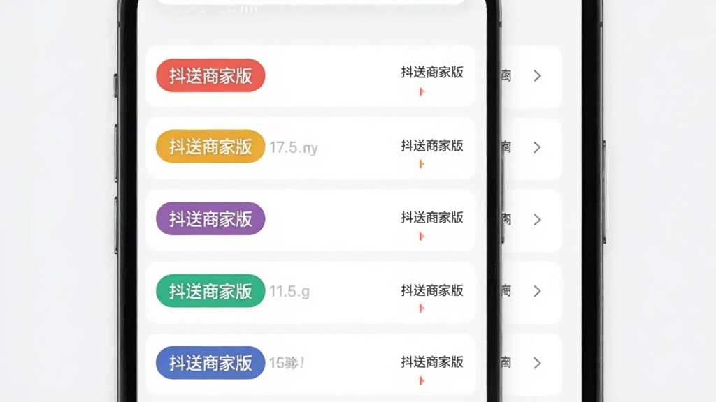 �����̼Ұ��ƽ̨�����ۺϽ��棬�ֻ���Ļչʾһ���б�������ͬ��ɫ�Ķ�����ǩ��ÿ����ǩ���С������̼Ұ桱С�ֱ�ʶ�������Ǹɾ��İ�ɫ��ǳ��ɫ����񼫼����񣬲������������ʸɾ����޶���Ԫ��