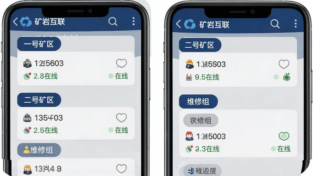 һ��չʾ�����һ��������豸�������������ֻ�����ͼ����Ļ��ʾ�����б����С�һ�ſ����������ſ�������ά���顱�ȷ����ǩ��ÿ����������ʾ�豸����������״̬�������Կ�Ƭʽ���֣�ɫ��Ϊ������ǳ�Ҵ��䣬������Ч�����ʸɾ����޶���Ԫ�ء�