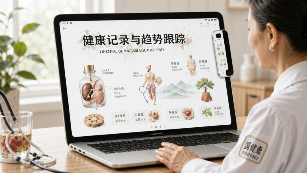 国医健康-中医健康管理助手 健康记录与趋势跟踪功能配图