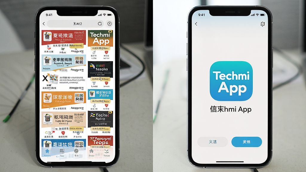һ��չʾTechmi App����ɾ��޹���ص�ĶԱ�ͼ�����������ҷ����������ֻ���Ļ������Ϊ�����ʾ���ҹ��Ľ��棬�Ҳ���ʾTechmi App����ˬ���棬�Ű����Ҳ�ͻ��