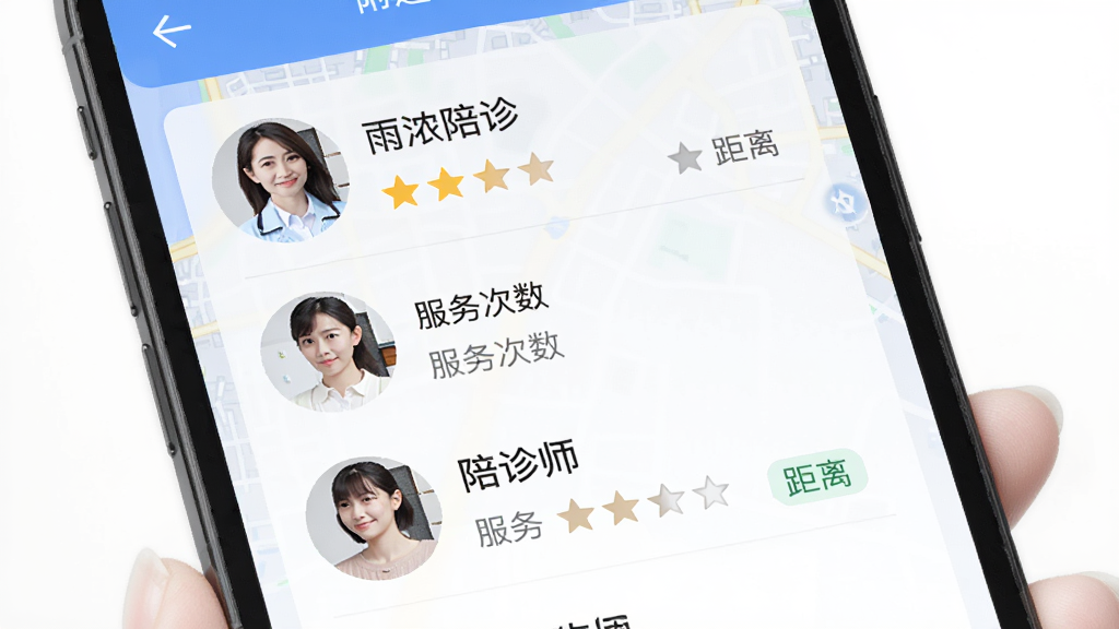 ��Ũ����APP��������ʦ�б����棬�ֻ���Ļ��д��չʾ����ʦͷ���������ǡ���������;����ǩ������Ϊ���е�ͼǳɫ���ƣ�����ִ����£����ִ��ϵ����������У�ϸ�����������ʸɾ���������Ԫ��