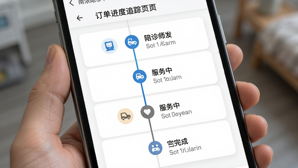 ��Ũ���ﶩ������׷��ҳ�棬�ֻ���Ļ��ʾʱ������ʽ����ע����ʦ�ѳ������ѵ�������С�����ɵȽڵ㣬����Ϊ��ɫ��Ƭʽ��ƣ�����������죬�����������У�ϸ��ͼ�꾫�£����ʸɾ�������