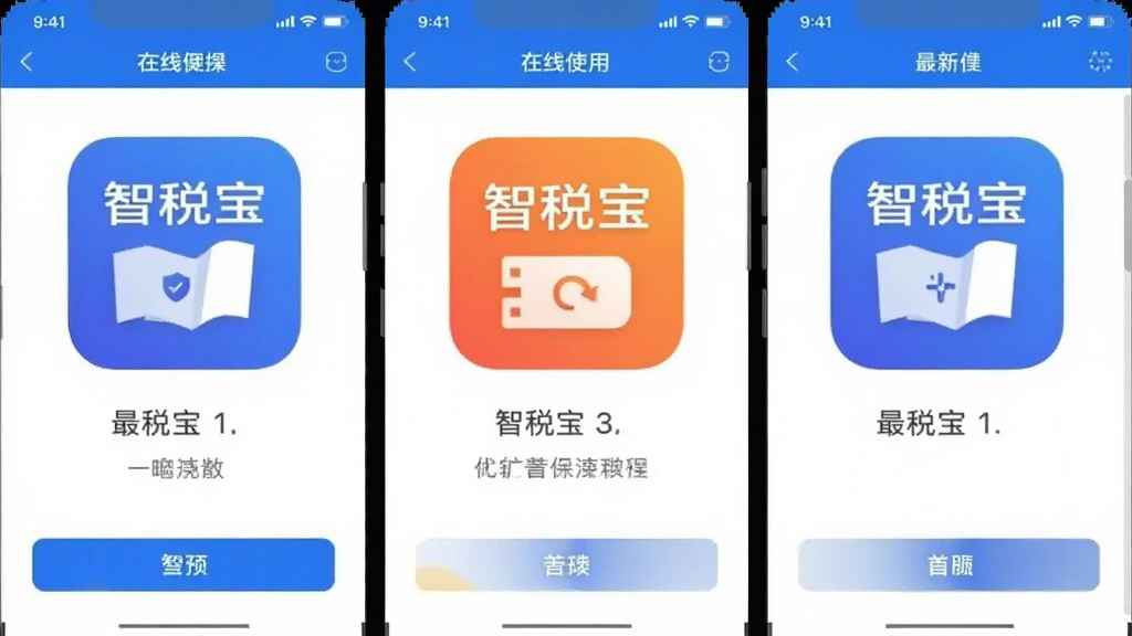 智税宝app最新版在线使用全流程操作界面截图