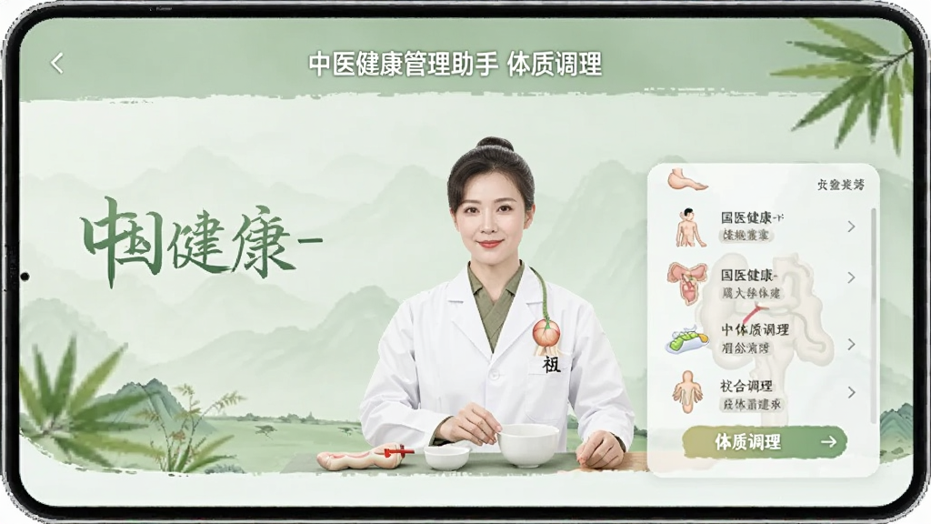 国医健康-中医健康管理助手 体质调理 软件界面截图