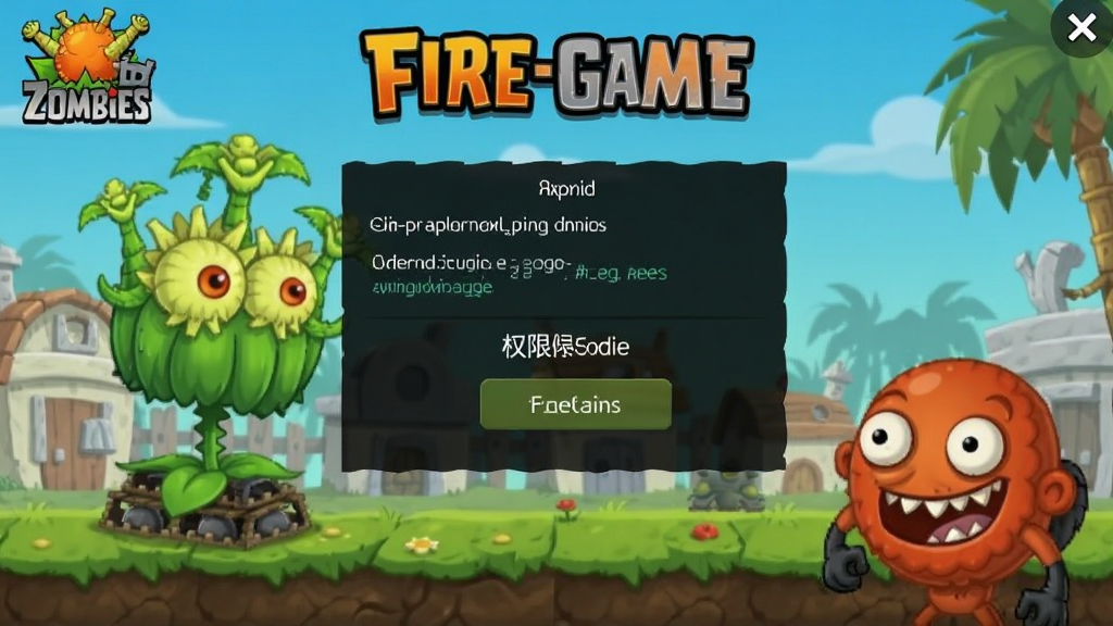 ֲ���ս��ʬ�����氲׿��(Fire-Game) ��װ���� Ȩ������